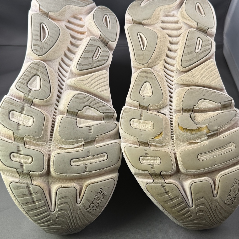 Hoka One One Gaviota 5 Women’s‎ Running Shoes Gray Rose Gold Size 10.5B - Picture 7 of 8